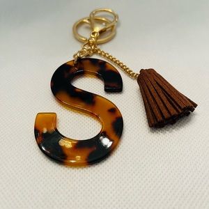 (S) Alphabet Keychain